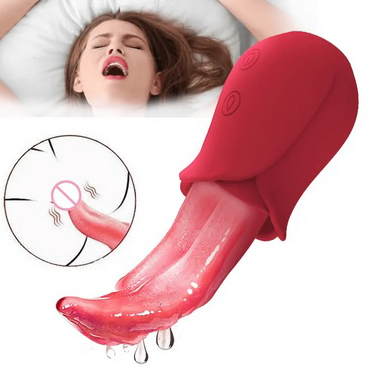 Licking Rose Vibrator-