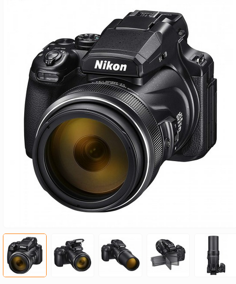 Nikon Coolpix P1000 negra